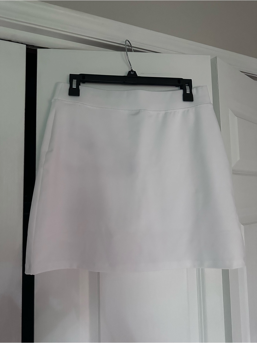 J. Crew White A-Line Skirt